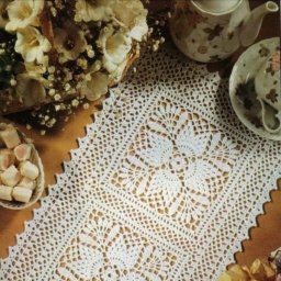 Салфетка крючком