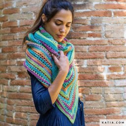 Шаль крючком