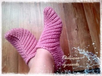 Следки спицами