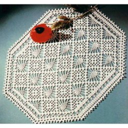 Вяжем интересную салфеточку