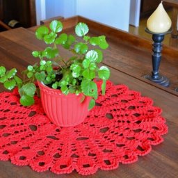 Вяжем уютные салфеточки