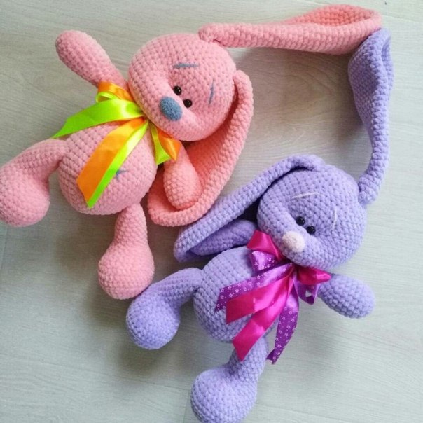Вязаные зайки Марины Григоревской Вязаные зайки Марины Григоревской
