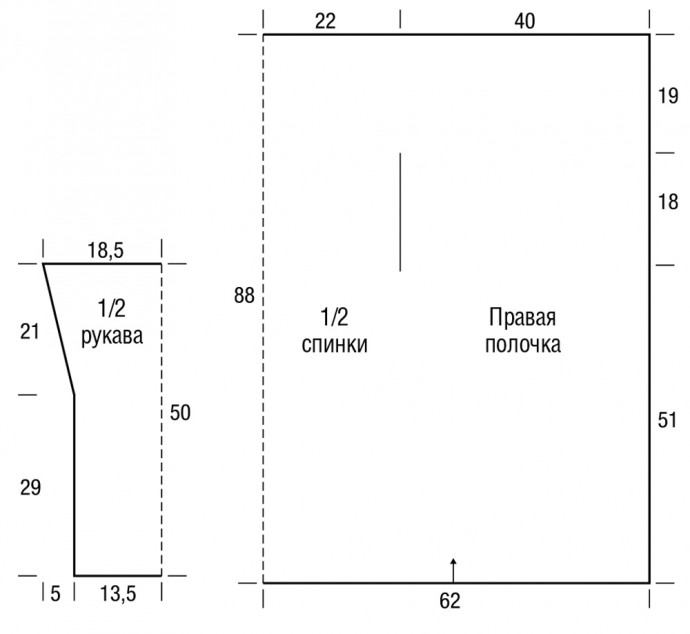 Вяжем неординарный кардиган Вяжем неординарный кардиган