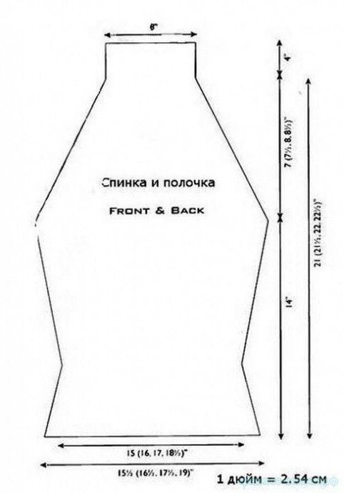 Стильный топ с узорами из листьев