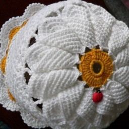 Вяжем панамку для девочки