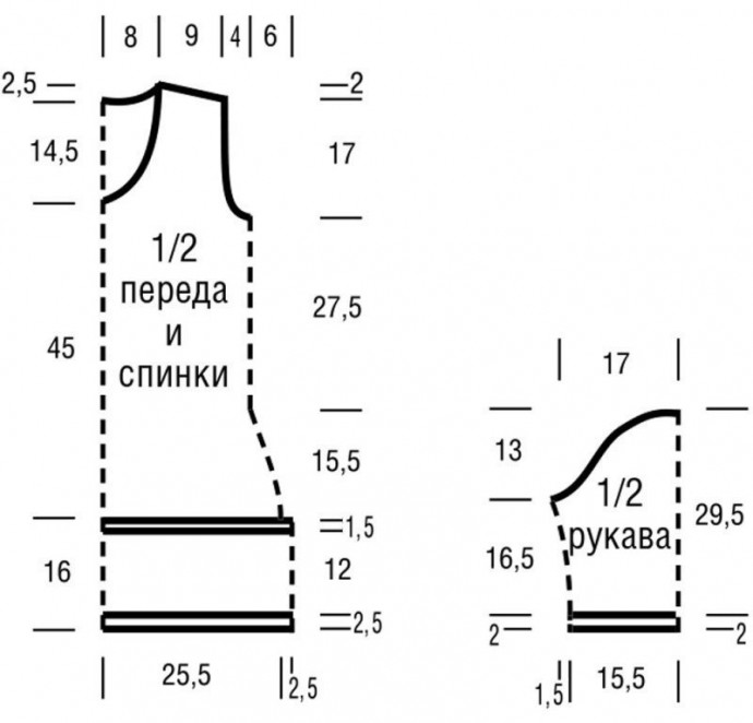 Вяжем платье