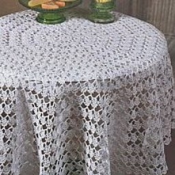 Вяжем скатерти. Схемы в копилку!