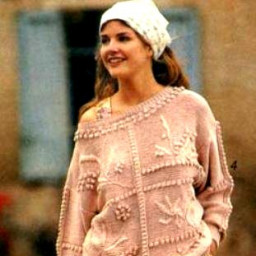 Практичный джемпер спицами