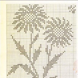 Подборка схем для филейного вязания