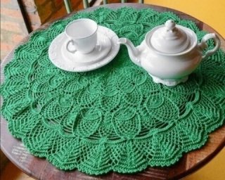 Салфетка крючком