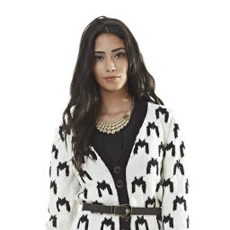 Стильный кардиган с жаккардовым узором