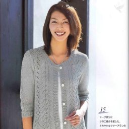 Кардиган спицами