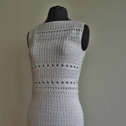 Летнее ажурное платье