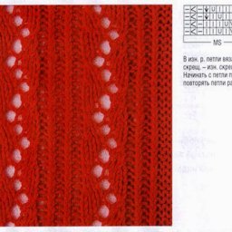 Подборка узоров спицами