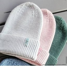 Шапка спицами