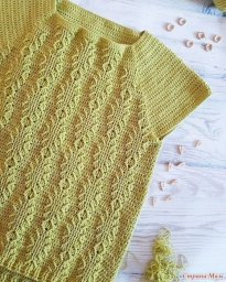 Красивый узор крючком