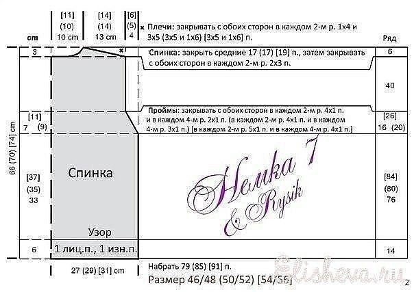 Вяжем жакет мужчине.