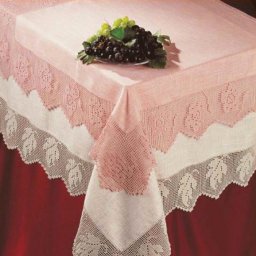 Нежная кайма для скатерти