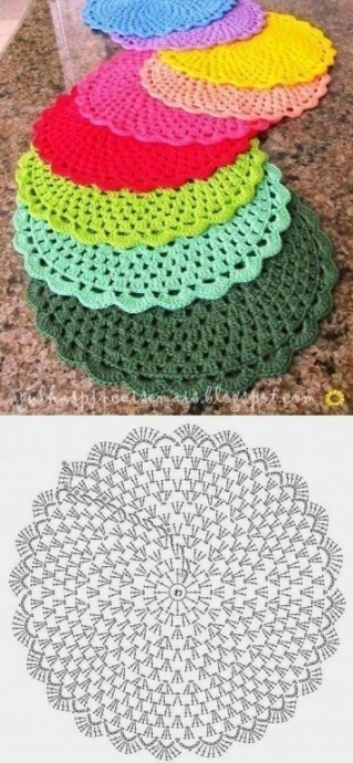 Салфеточки крючком Салфеточки крючком