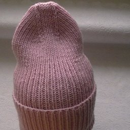 Удлиненная шапочка-тыковка, описание