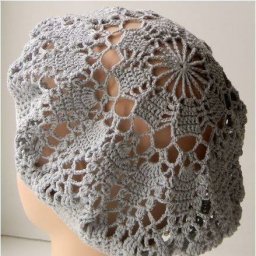 Летний берет крючком