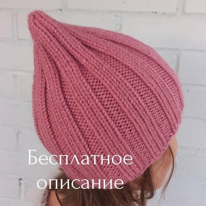 Шапочка спицами