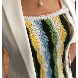 Узор для яркого топа