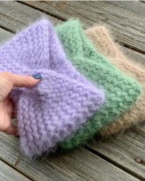 Повязка "Чалма" из пуха норки — стиль, который греет и вдохновляет