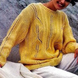 Джемпер спицами