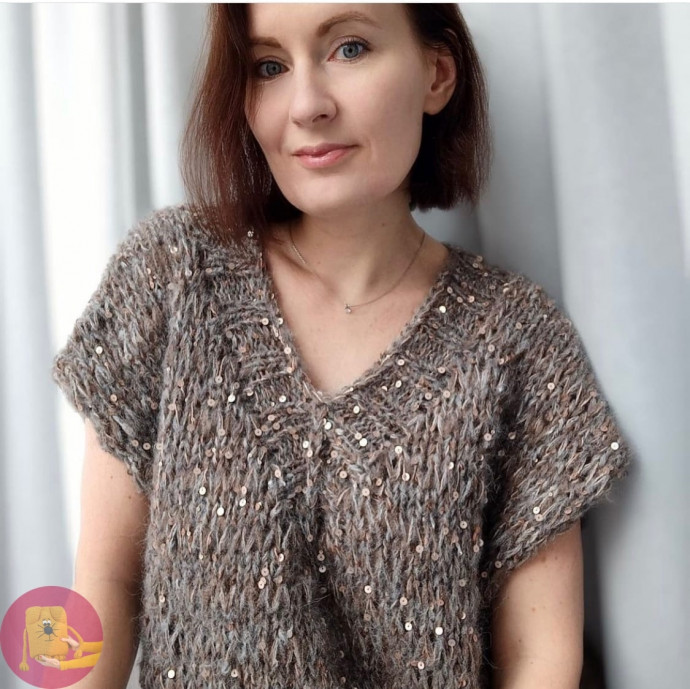 Жилeт оверсайз