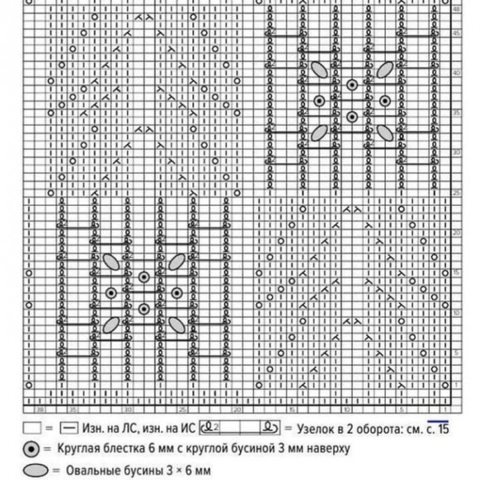 Нежный летний топ спицами