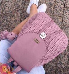 Βяжем pюкзaки кpючкoм