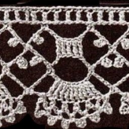 Подборка схем для вязания каймы крючком