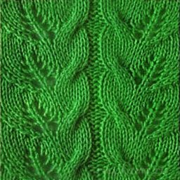 Симпатичные косы спицами