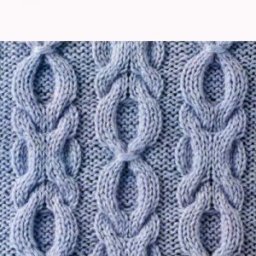 Симпатичный узор спицами