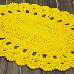 Солнечный коврик овальной формы