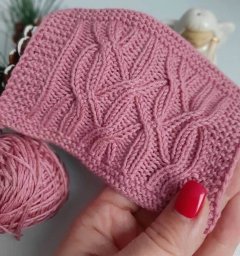 Узор спицами в копилку