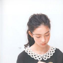 Воротник крючком