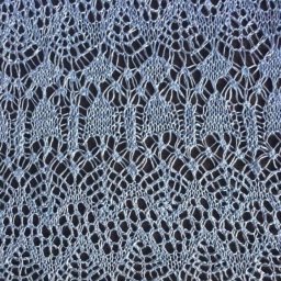 Сложный ажур спицами