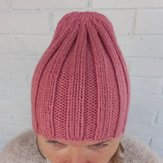 Шапка-тыковка спицами