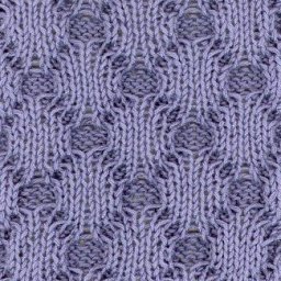 Узор спицам «Жуки».