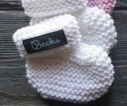 Пинетки для малышей, вяжем спицами