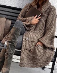 Стильный кардиган английской резинкой