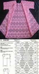 Кардиган ажурный крючком