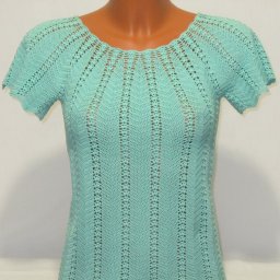 Милый топ на лето, вяжем крючком