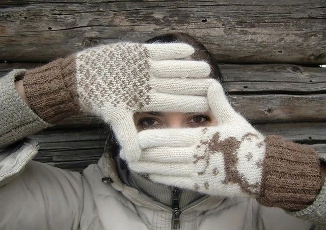 Варежки спицами Варежки спицами