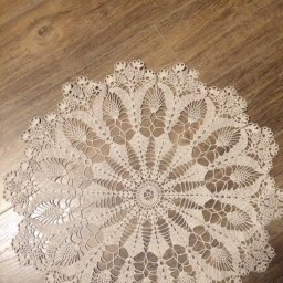 Ажурная салфетка крючком