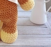 Вяжем бычка крючком