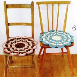 Симпатичные сидушки на стулья, украшаем свой дом!
