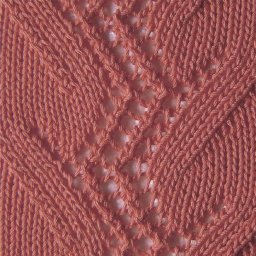 Узор «Вьюнок», вяжем спицами